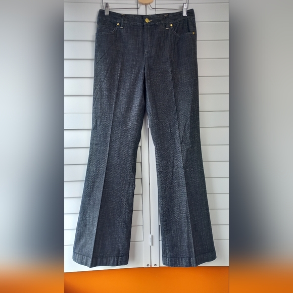 Autograph Denim - Autograph Weekend Cotton Jeans Indigo Size 12 Long Bootcut Stretch BNWT